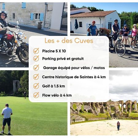 Chaniers Les Cuves - Saintes Bed & Breakfast エクステリア 写真