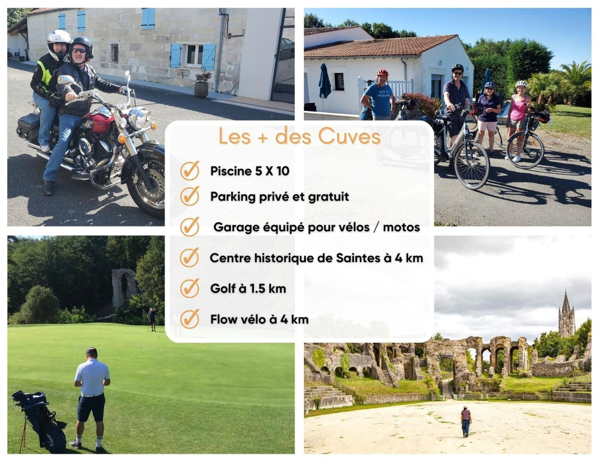 Chaniers Les Cuves - Saintes Bed & Breakfast エクステリア 写真